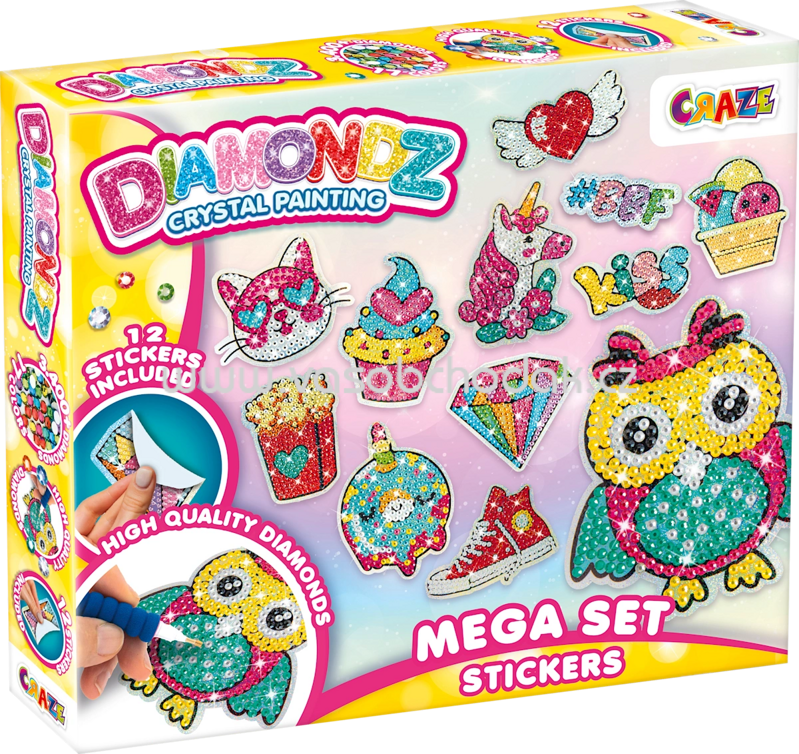 CRAZE Diamondz Stickers Set, 1 St