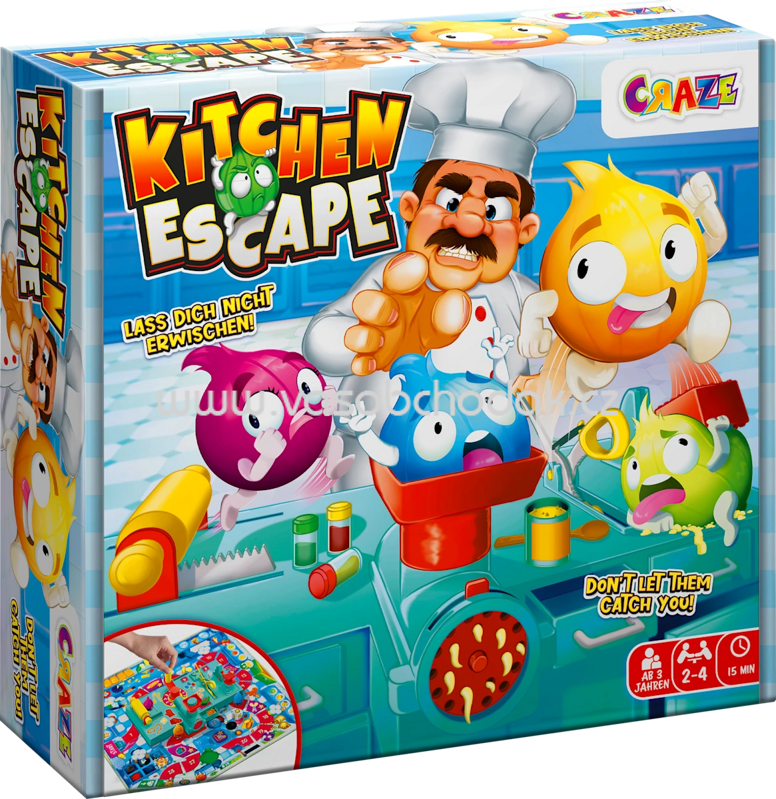 CRAZE Kinderspiel Kitchen Escape, 1 St CRAZE Kinderspiel Kitchen Escape, 1 St
