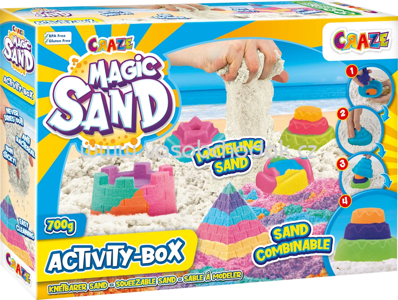CRAZE Magic Sand Activity Box, 1 St