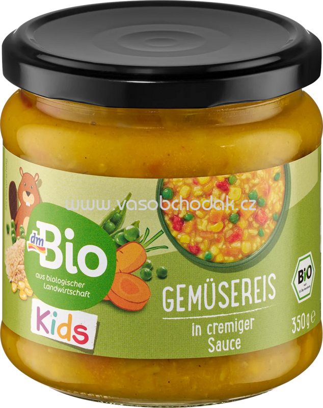 dmBio Gemüsereis in cremiger sauce, ab 3 Jahren, 350g