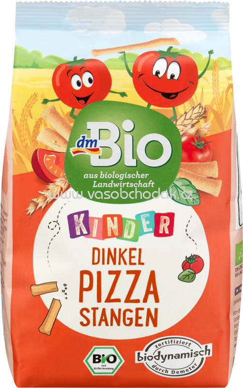 dmBio Kinder Dinkel Pizza Stangen, ab 3 Jahren, 80g