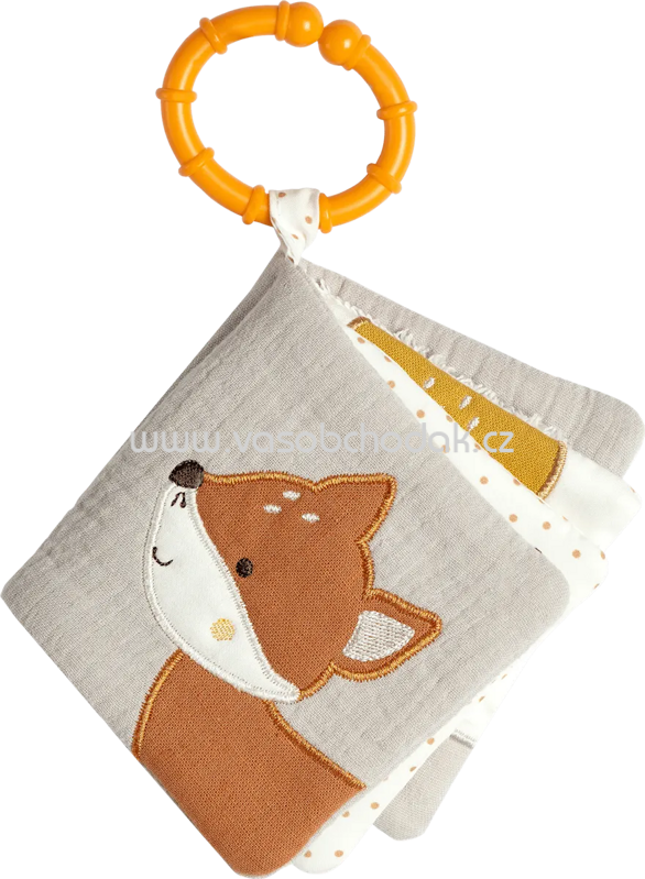 Fehn Babybuch aus Stoff Fuchs, 1 St Fehn Babybuch aus Stoff Fuchs, 1 St