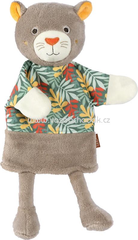 Fehn Handpuppe Panther, braun, 1 St