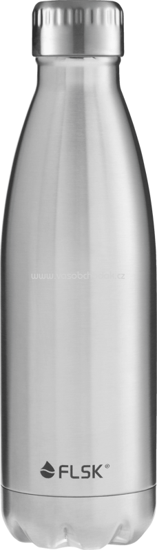 FLSK Isolierflasche 500ml, stainless, 1 St - ONL