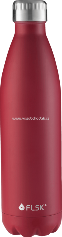 FLSK Isolierflasche 750ml, bordeaux, 1 St - ONL