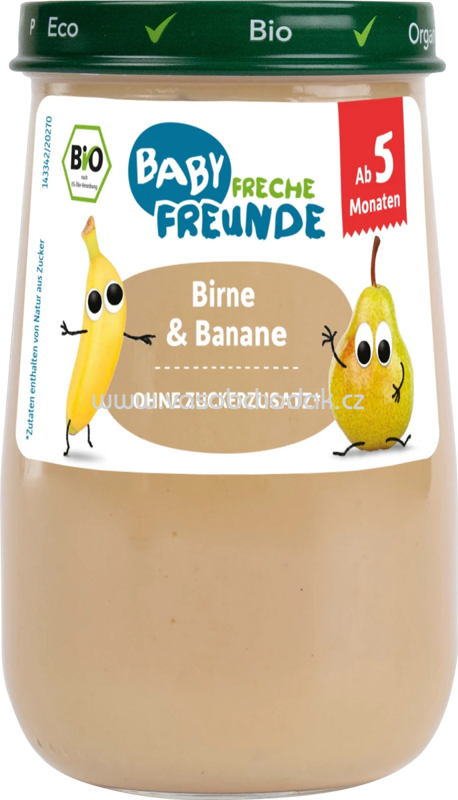 Freche Freunde Birne & Banane, ab dem 5. Monat, 190g