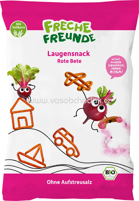 Freche Freunde Kindersnack Lauge & Rote Beete, ab 3 Jahren, 80g