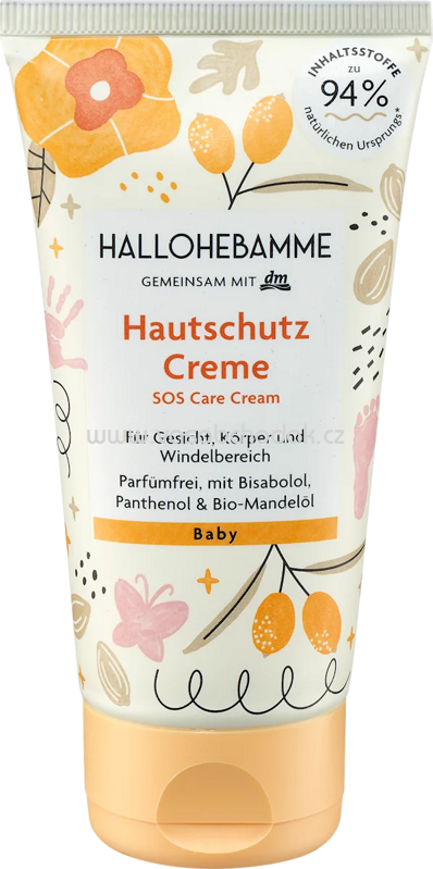 HALLOHEBAMME Baby Hautschutzcreme, 75 ml HALLOHEBAMME Baby Hautschutzcreme, 75 ml