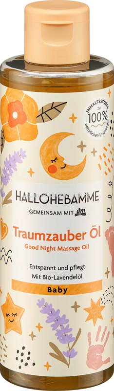 HALLOHEBAMME Babyöl Traumzauber, 200 ml HALLOHEBAMME Babyöl Traumzauber, 200 ml