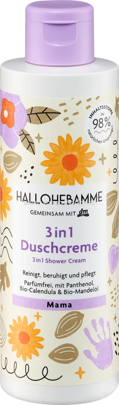 HALLOHEBAMME Duschcreme 3in1, 200 ml HALLOHEBAMME Duschcreme 3in1, 200 ml