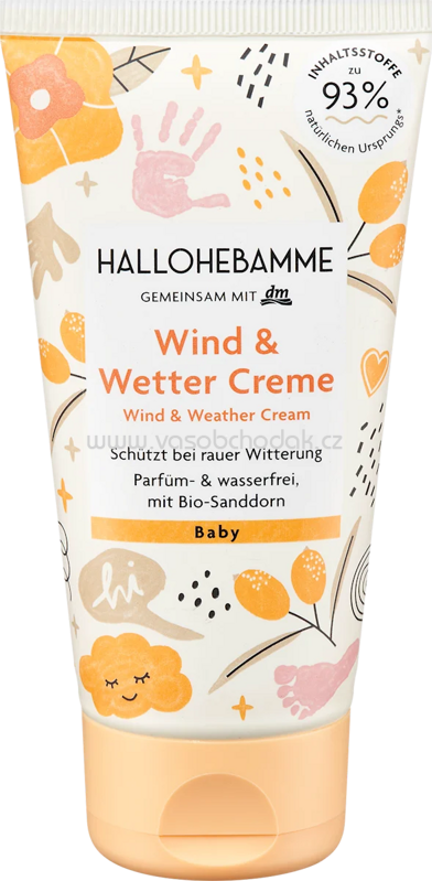 HALLOHEBAMME Wind & Wetter Creme, 75 ml HALLOHEBAMME Wind & Wetter Creme, 75 ml