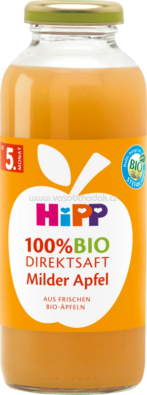 Hipp Saft Milder Apfel, ab dem 5. Monat, 330 ml