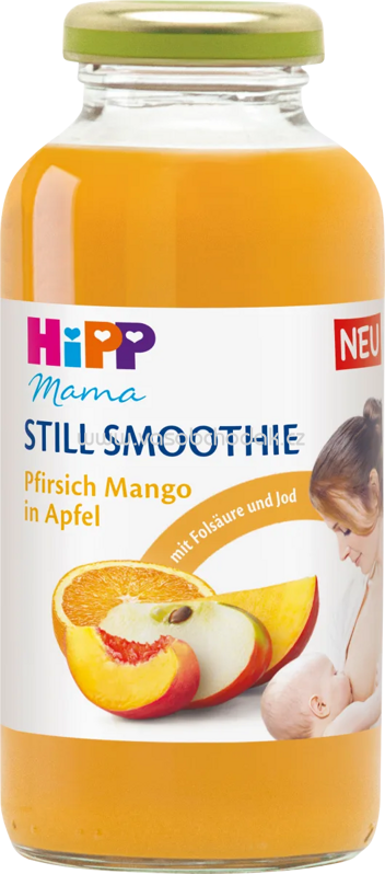 Hipp Mama Still Smoothie Pfirsich Mango in Apfel, 200 ml