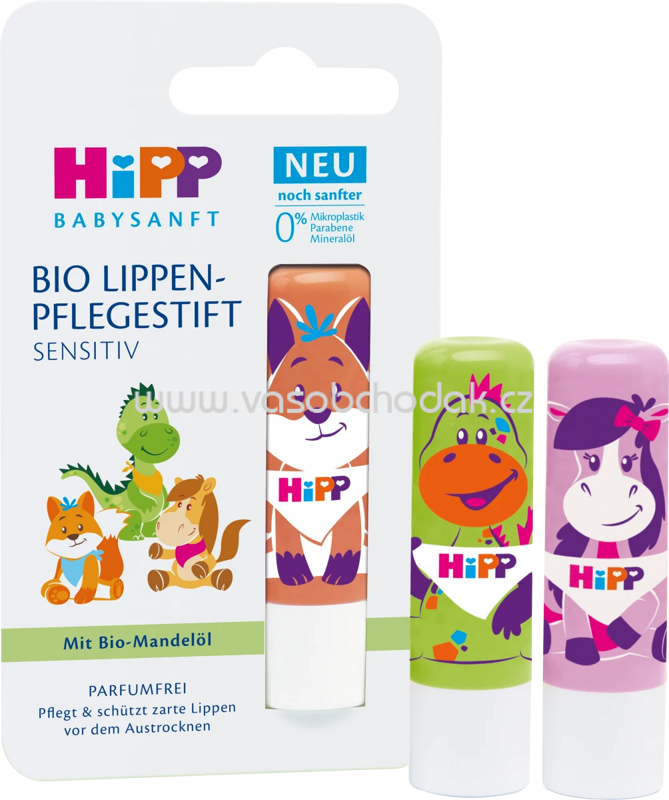 Hipp Babysanft Lippenpflegestift sensitiv, 4,8g