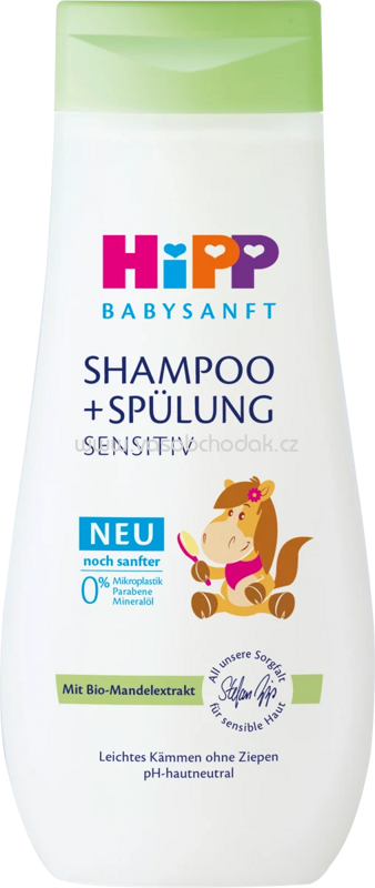 Hipp Babysanft Kinder Shampoo + Spülung, 200 ml