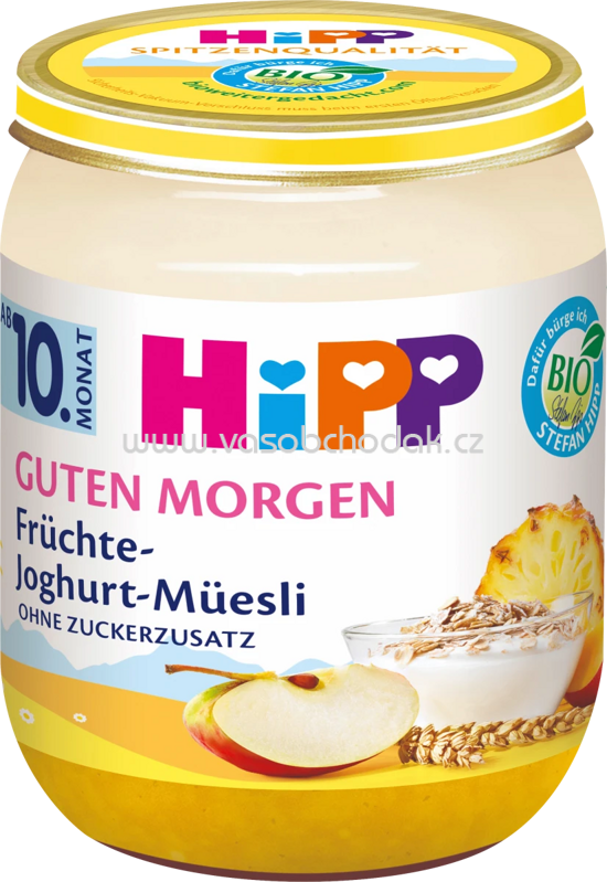 Hipp Guten Morgen Früchte-Joghurt-Müsli, ab 10. Monat, 160g