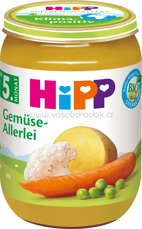 Hipp Gemüse-Allerlei, ab dem 5. Monat, 190g