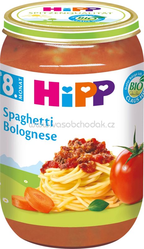 Hipp Spaghetti Bolognese, ab 8. Monat, 220g