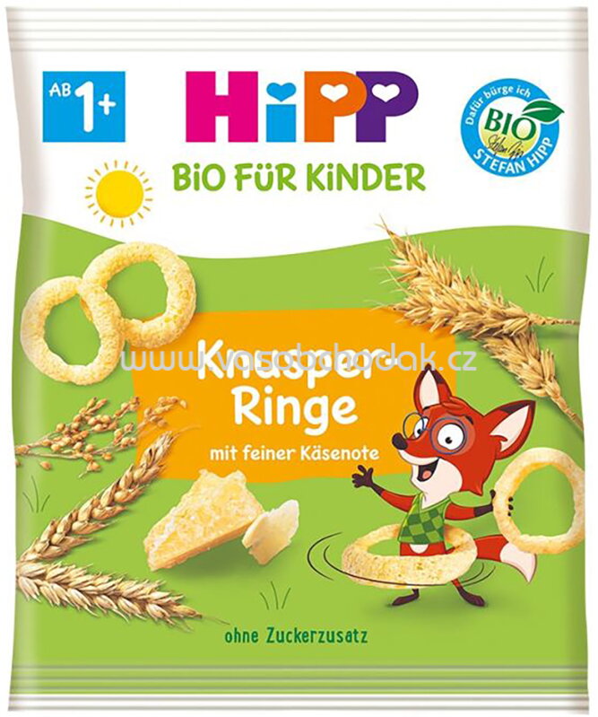 Hipp Knusper-Ringe, ab 1 Jahr, 25g