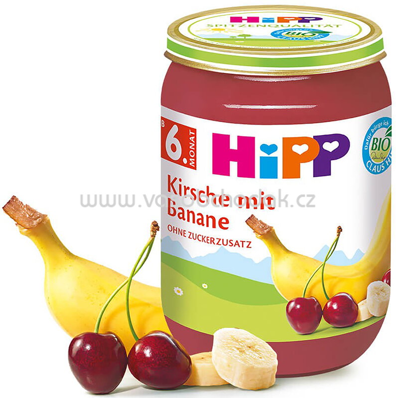 Hipp Kirsche mit Banane ab 6. Monat, 160g