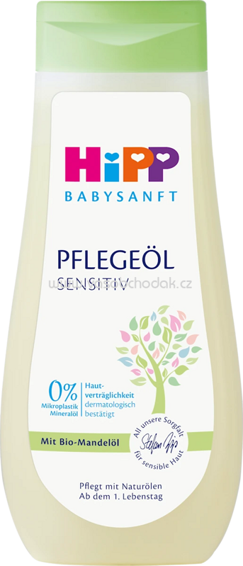 Hipp Babysanft Pflegeöl, 200 ml Hipp Babysanft Pflegeöl, 200 ml