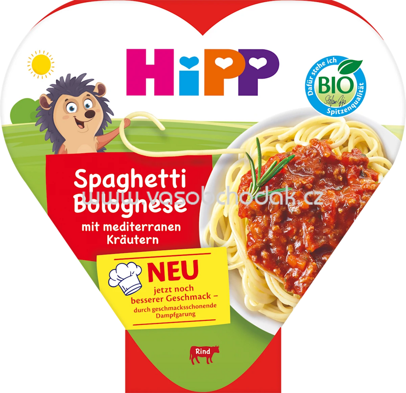 Hipp Kinderteller Spaghetti Bolognese, ab 1 Jahr, 250g Hipp Kinderteller Spaghetti Bolognese, ab 1 Jahr, 250g