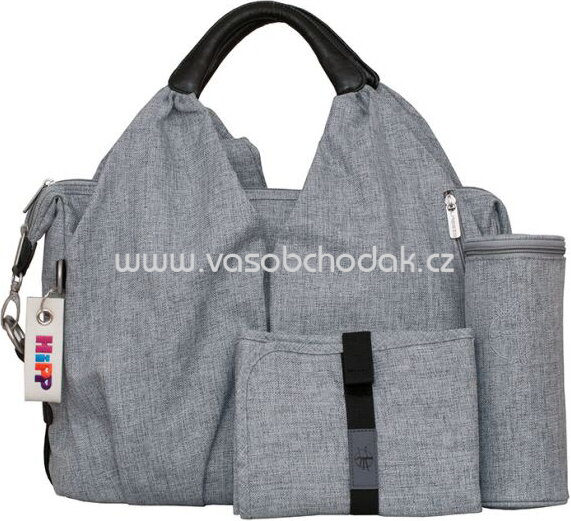Hipp Wickeltasche aus recycelten PET-Flaschen inklusive Zubehör, 1 St Hipp Wickeltasche aus recycelten PET-Flaschen inklusive Zubehör, 1 St