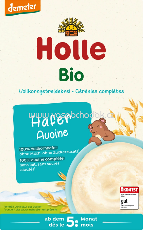 Holle Getreidebrei Hafer, ab dem 5. Monat, 250g Holle Getreidebrei Hafer, ab dem 5. Monat, 250g