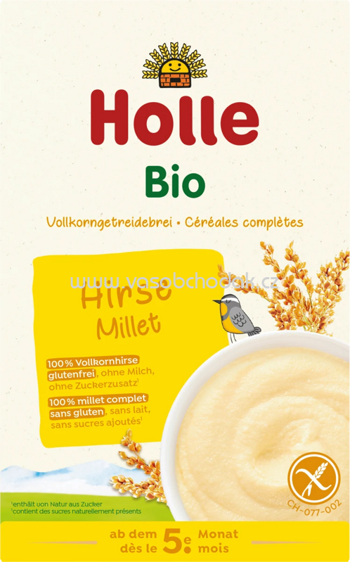 Holle Getreidebrei Hirse, ab dem 5. Monat, 250g Holle Getreidebrei Hirse, ab dem 5. Monat, 250g