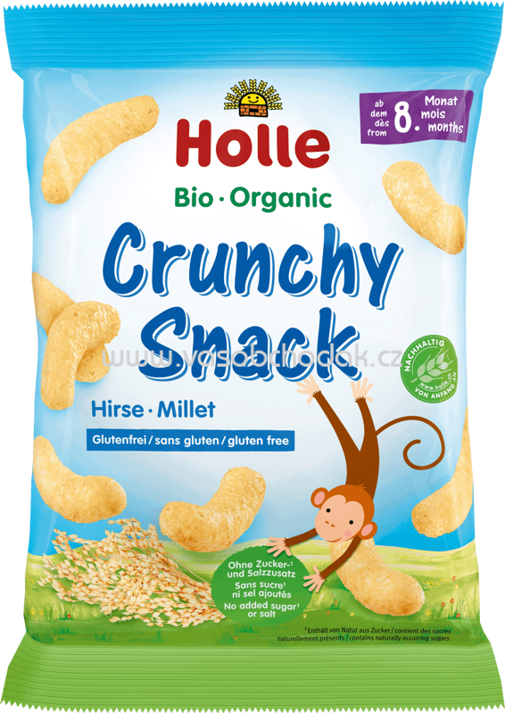 Holle baby food Crunchy Snack Hirse, ab 8. Monat, 25g
