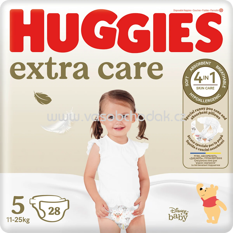 Huggies Windeln extra care Gr. 5, 11-25kg, Disney, 28 St Huggies Windeln extra care Gr. 5, 11-25kg, Disney, 28 St