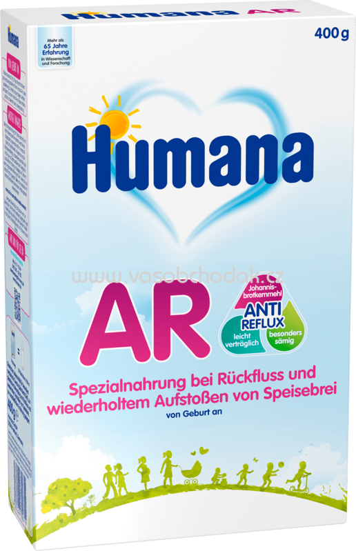 Humana Anfangsmilch Spezialnahrung Anti-Reflux, von Geburt an, 400g