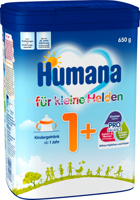 Humana Kindergetränk 1+, ab 1 Jahr, 650g