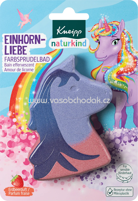 Kneipp Naturkind Kinder Badezusatz Sprudelbad Einhornliebe, 1 St