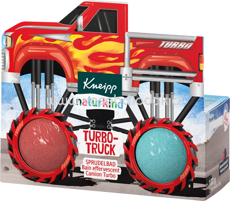 Kneipp Naturkind Kinder Badezusatz Sprudelbad Turbo Truck, 2 St Kneipp Naturkind Kinder Badezusatz Sprudelbad Turbo Truck, 2 St