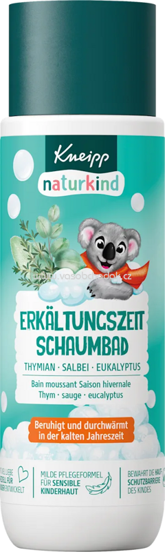 Kneipp Naturkind Schaumbad Erkältungszeit, 200 ml Kneipp Naturkind Schaumbad Erkältungszeit, 200 ml