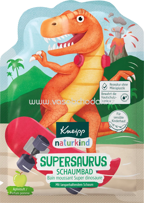 Kneipp Naturkind Schaumbad Supersaurus, 40 ml