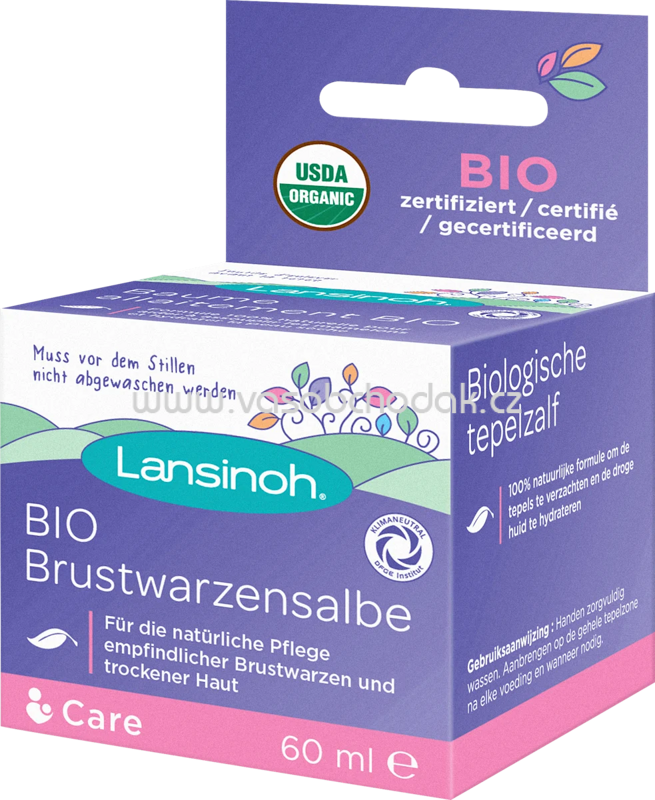 Lansinoh Bio Brustwarzensalbe 60 ml Lansinoh Bio Brustwarzensalbe 60 ml