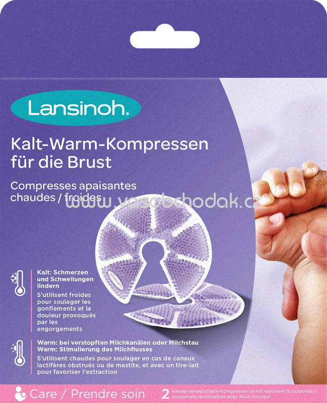Lansinoh Kalt-Warm Kompressen, 2 St
