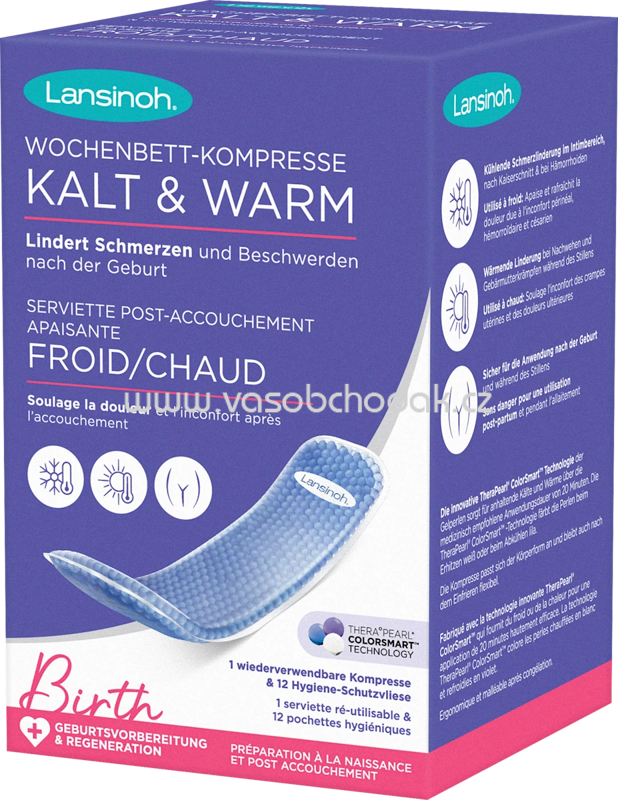 Lansinoh Wochenbettkompresse Kalt & Warm, 1 St Lansinoh Wochenbettkompresse Kalt & Warm, 1 St
