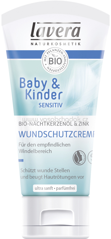 Lavera Wundschutzcreme Baby & Kinder Sensitiv, 50 ml Lavera Wundschutzcreme Baby & Kinder Sensitiv, 50 ml
