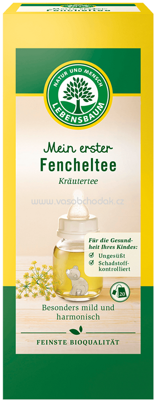 Lebensbaum Mein erster Fencheltee, 20x1,5g, 30g Lebensbaum Mein erster Fencheltee, 20x1,5g, 30g