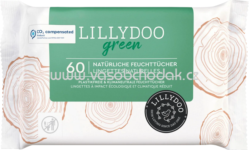 Lillydoo Feuchttücher green, 60 St