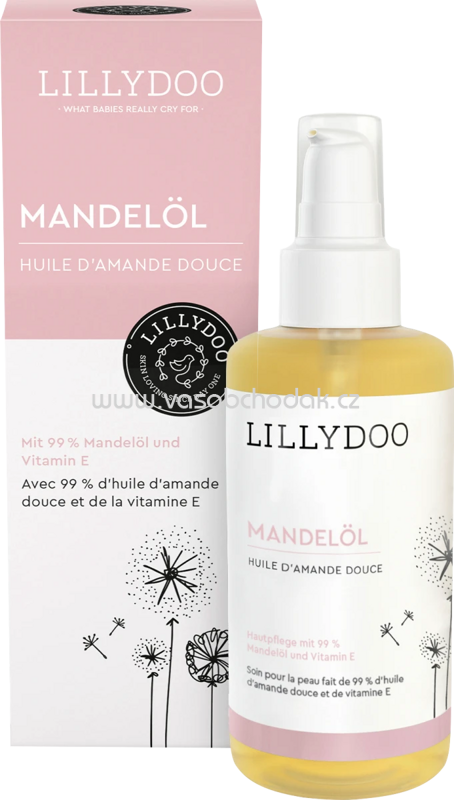 Lillydoo Mandelöl, 100 ml