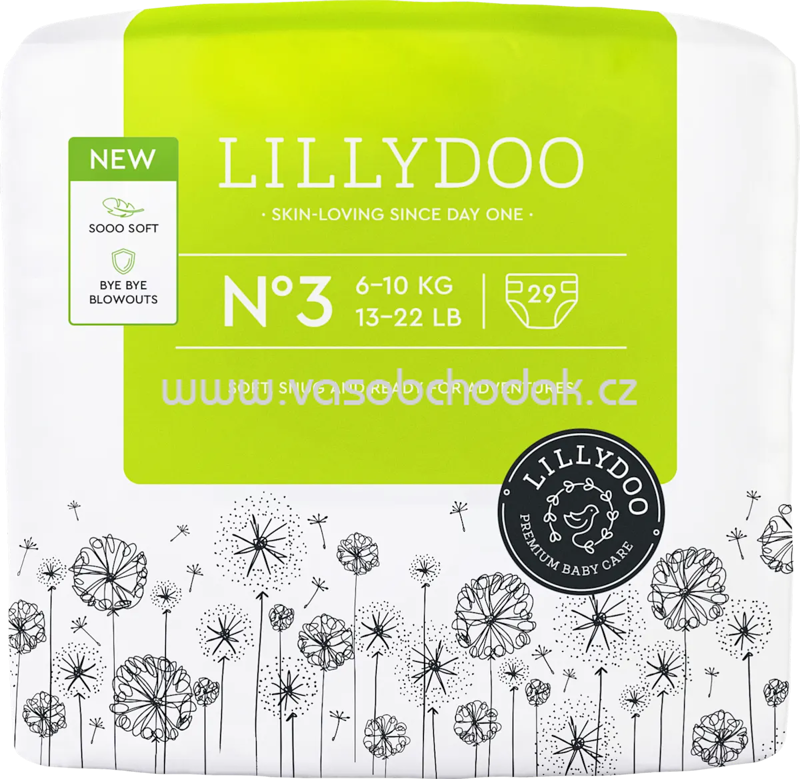Lillydoo Windeln Gr. 3, 6- 10 kg, 29 St Lillydoo Windeln Gr. 3, 6- 10 kg, 29 St