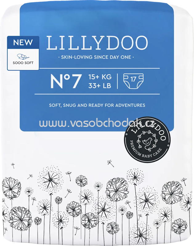 Lillydoo Windeln Gr. 7, 15+ kg, 17 St Lillydoo Windeln Gr. 7, 15+ kg, 17 St