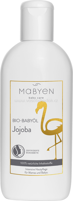 Mabyen Bio-Babyöl Jojoba, 200 ml Mabyen Bio-Babyöl Jojoba, 200 ml