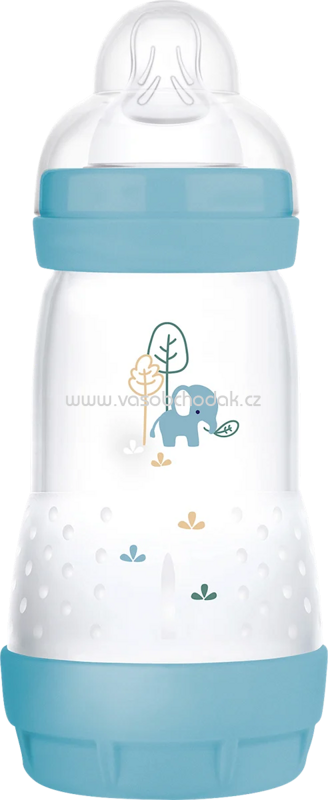 mam Babyflasche Easy Start Anti-Colic, blau, von Geburt an, 260 ml, 1 St