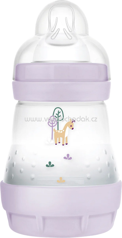 mam Babyflasche Easy Start Anti-Colic, lila, von Geburt an, 160 ml, 1 St