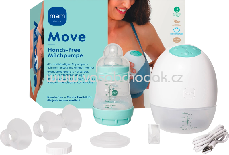 mam Milchpumpe Move Hands-free, 1 St mam Milchpumpe Move Hands-free, 1 St